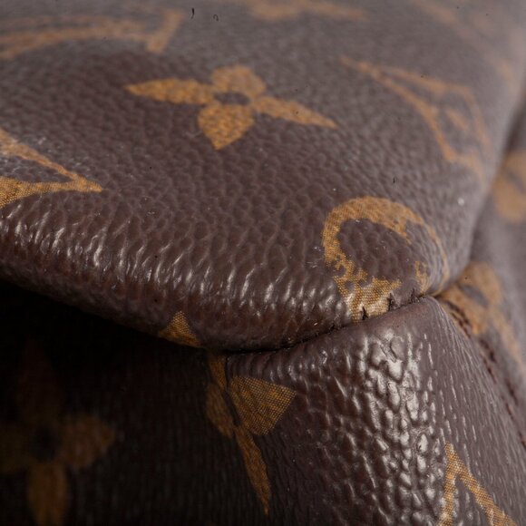 Authentic Black Louis Vuitton Monogram Canvas Pallas Tote Bag - Picture 11 of 15